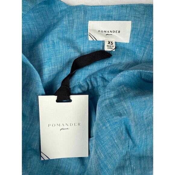 NWT Pomander place sabella place linen mini
dress size XS - Picture 7 of 8